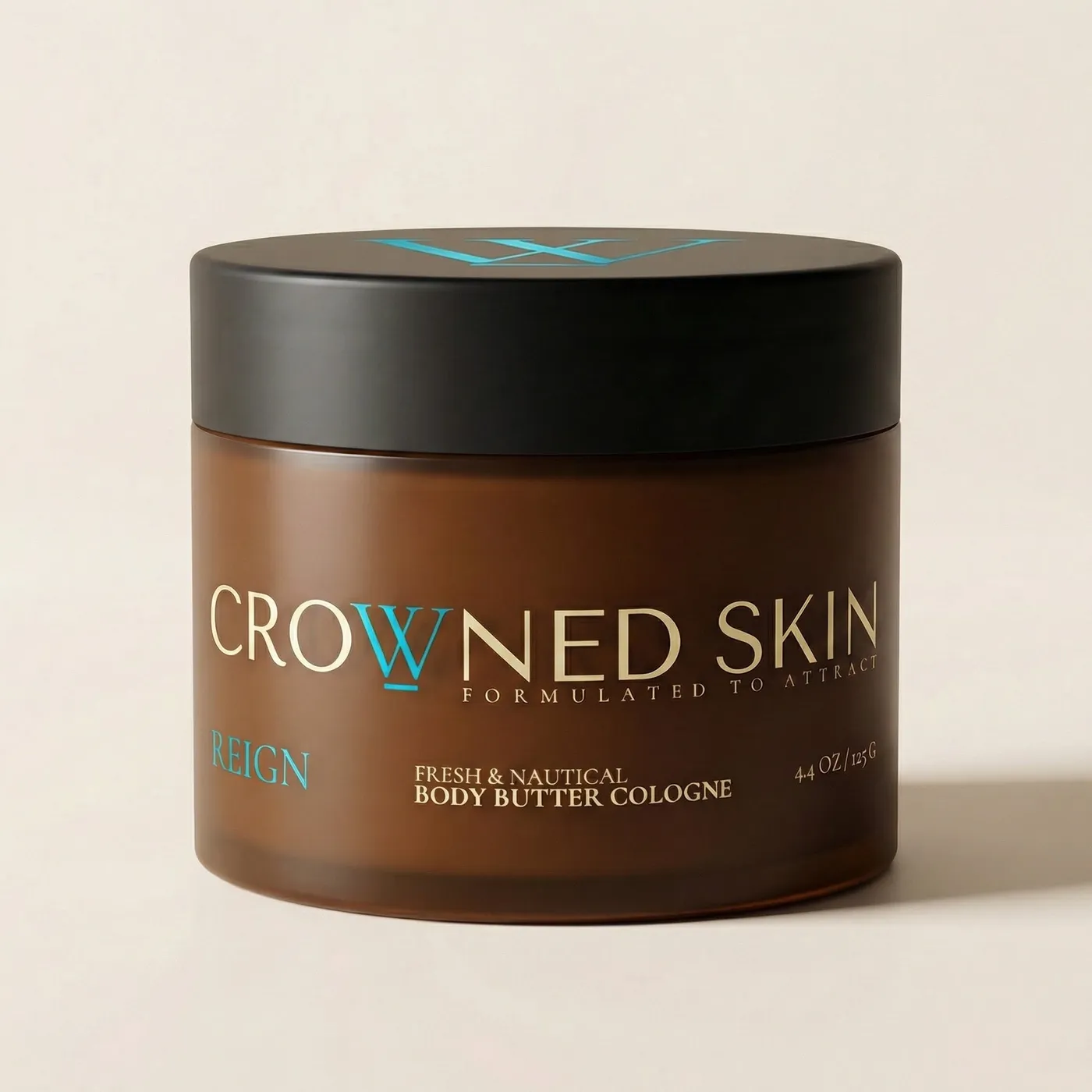 Crowned Skin Reign Body Butter Cologne - Fresh and Nautical
