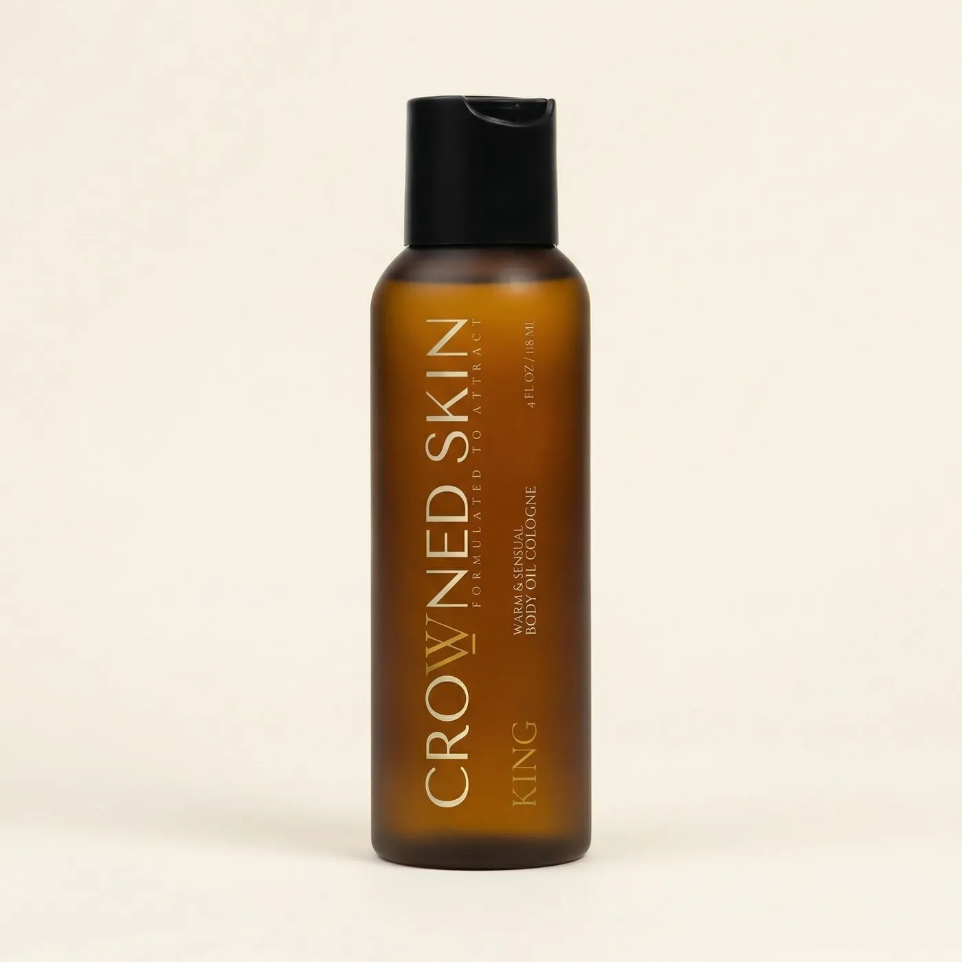 Crowned Skin King Body Oil Cologne - Warm and Sensual