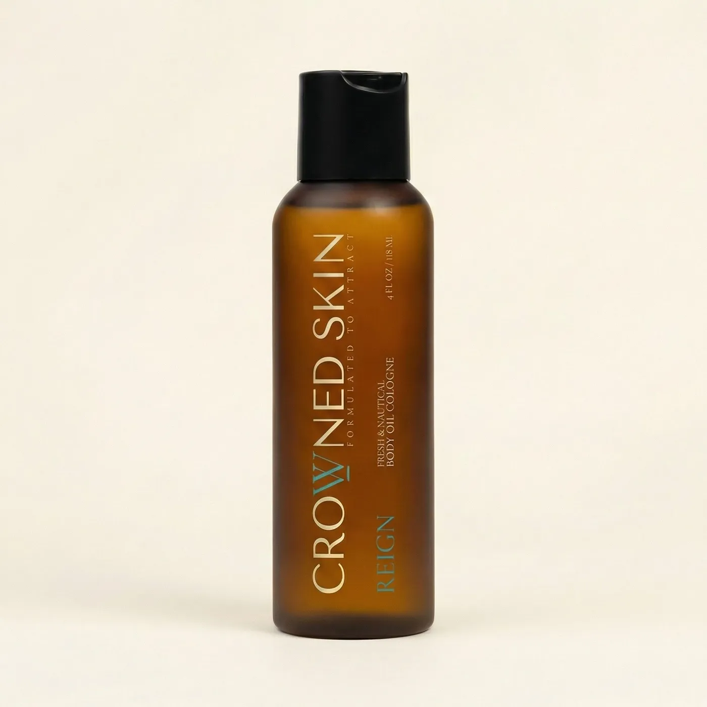 Crowned Skin Reign Body Oil Cologne - Fresh and Nautical